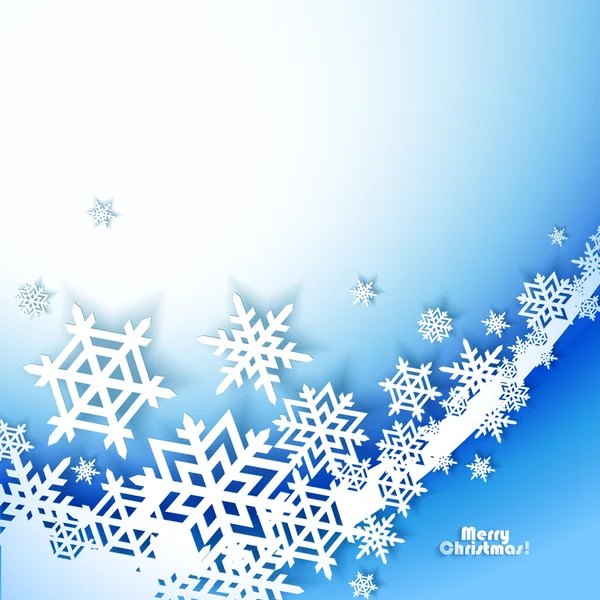 Abstract Christmas winter Background — Stock Vector