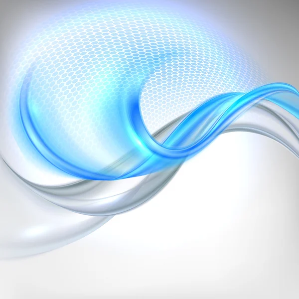 soyut gri arka plan mavi öğesi ile sallayarak