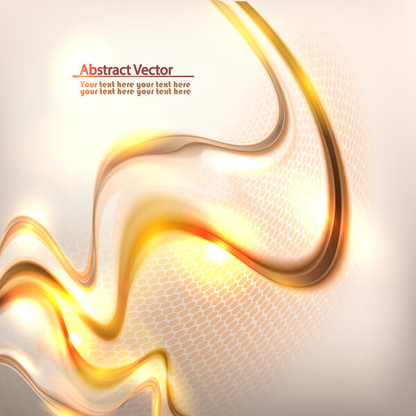 Абстрактный золотой фон
