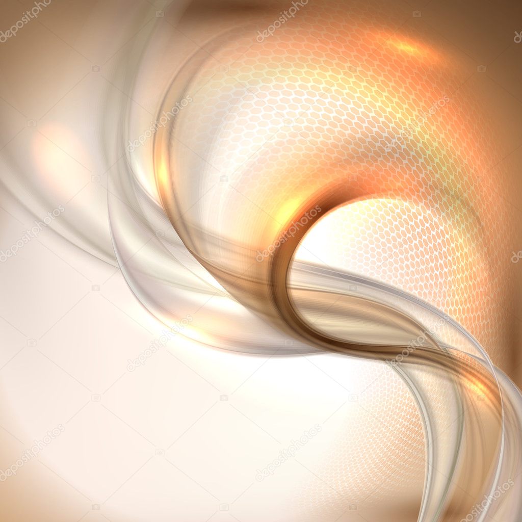 Abstract brown waving background