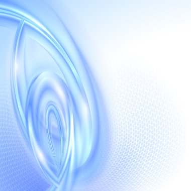 Mavi sallayarak arka plan