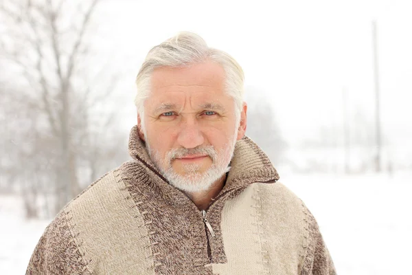 Portrait of an attractive middle-aged man — Stock Photo, Image