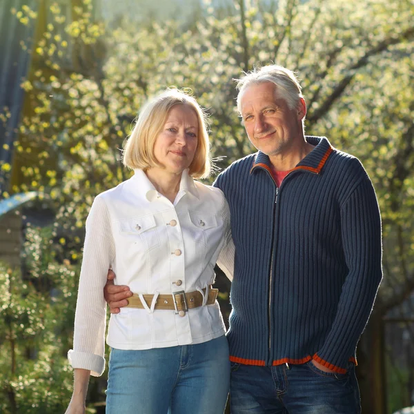 Elderly couple — Stock Photo, Image