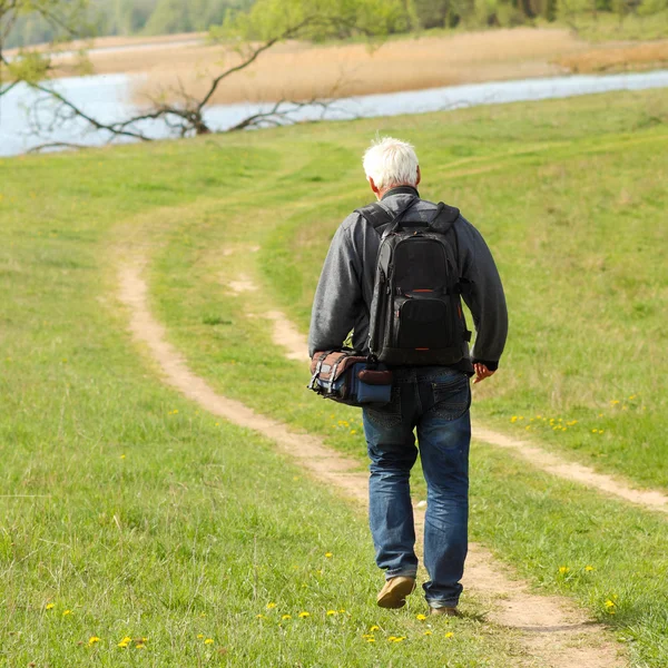 Travelling photographer — Stock Photo, Image