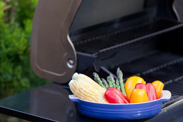 Gemüse grillen — Stockfoto