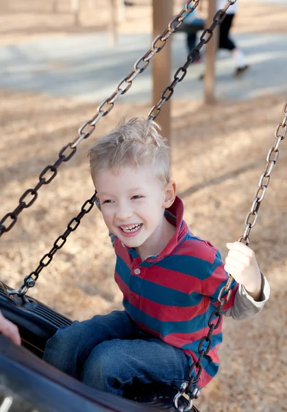 Kid at the playground — Stock Photo, Image