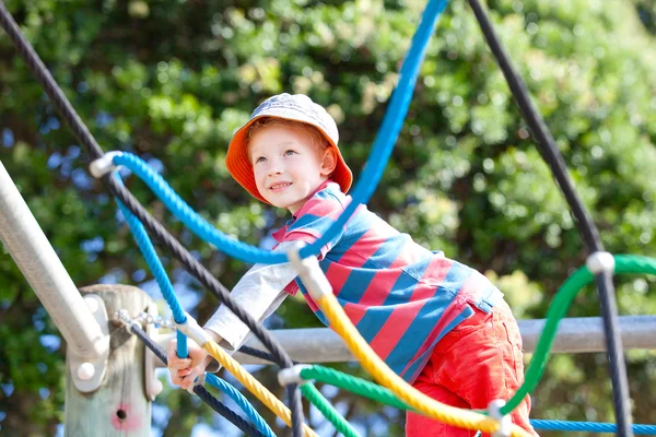 Boy at the playground — Stock Photo, Image