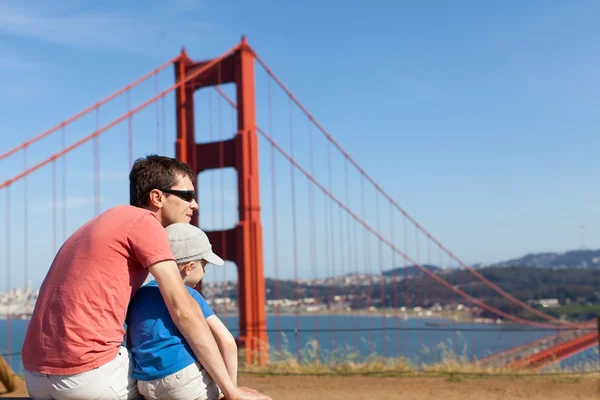 Family traveling in california — Stock Photo, Image