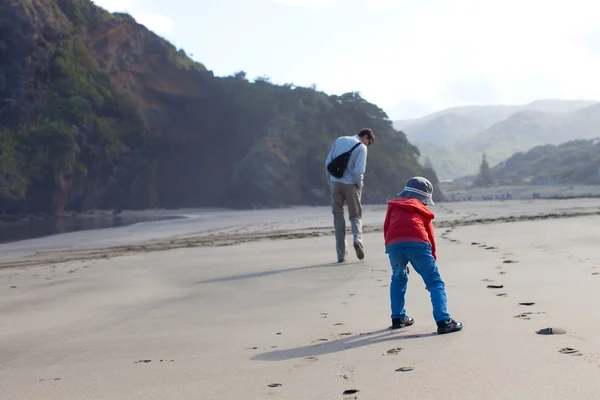 Familie in Neuseeland — Stockfoto