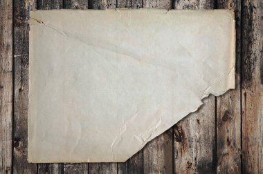 kağıt üzerinde eski ahşap doku