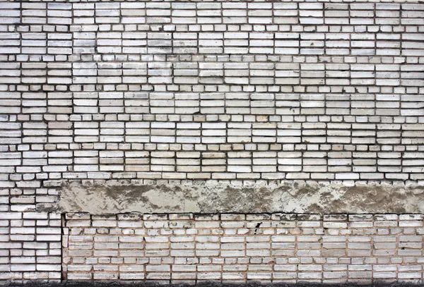 Muro di mattoni sporchi — Foto Stock