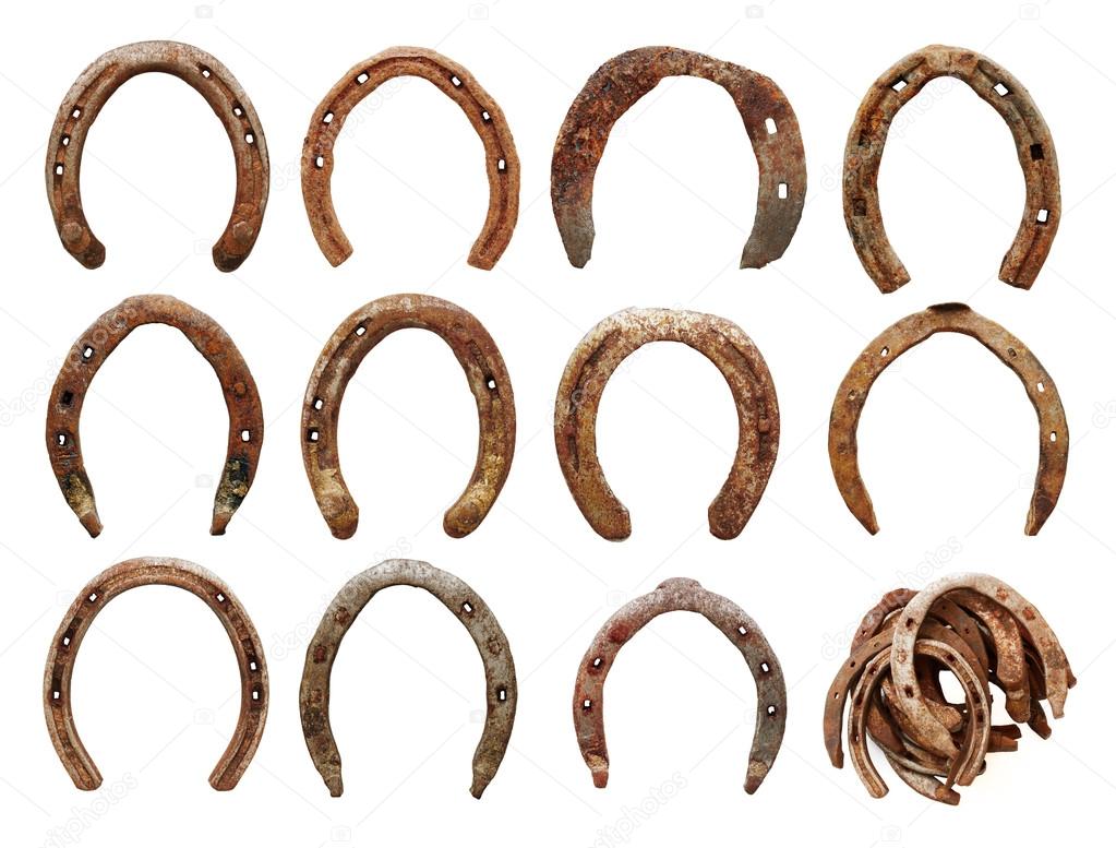 old horseshoes