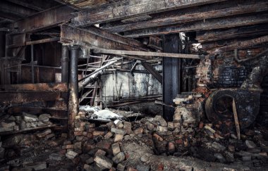 terk edilmiş fabrika