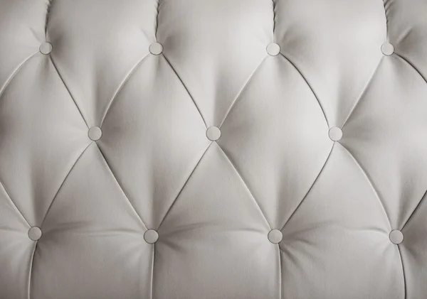 White leather sofa — Stock Photo, Image