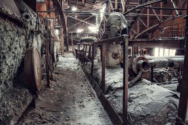 Forladt fabrik - Stock-foto