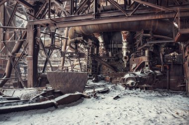 terk edilmiş fabrika