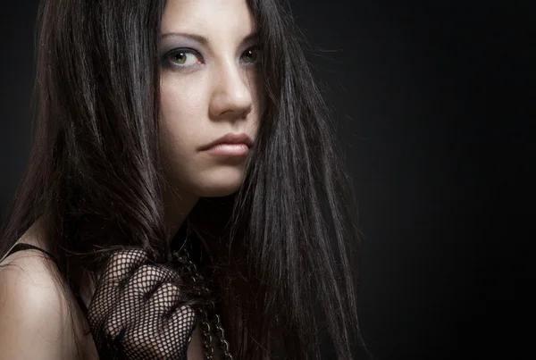 Gothic girl — Stock Photo, Image