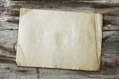 Vintage kağıt üzerinde ahşap doku
