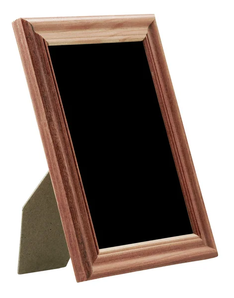 Wooden photo frame — Stock Photo, Image