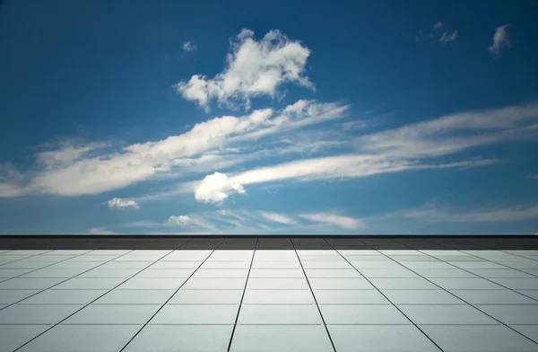 Sky and floor, background — Stock Photo, Image