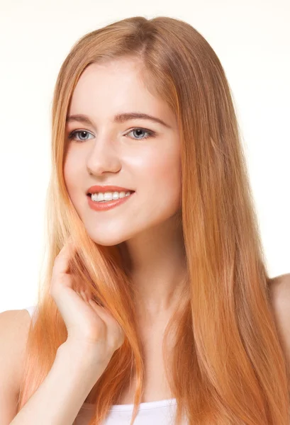 Rødhåret pige - Stock-foto