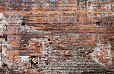 Eski tuğla duvar