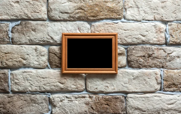 Fotoframe op de muur — Stockfoto