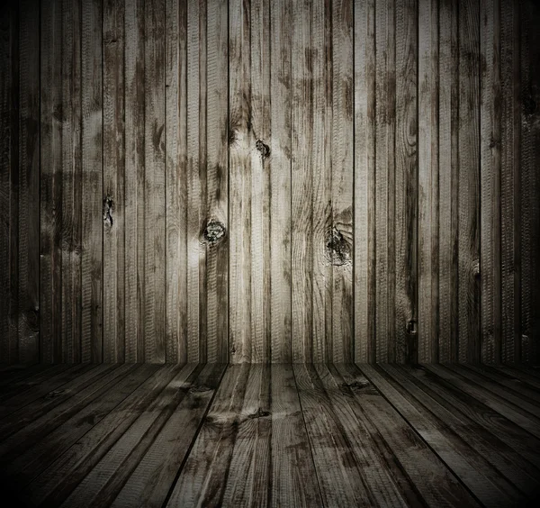 Старая деревянная комната — стоковое фото