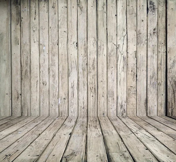 Habitación de madera vieja — Foto de Stock