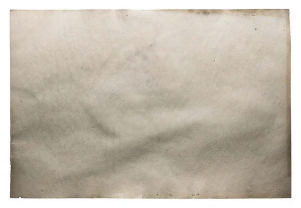 孤立的旧纸 — 图库照片
