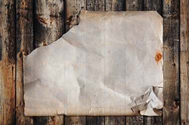 kağıt üzerinde eski ahşap doku