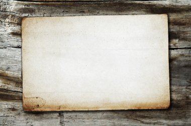 Vintage kağıt üzerinde ahşap doku