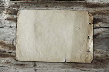 Vintage kağıt üzerinde ahşap doku