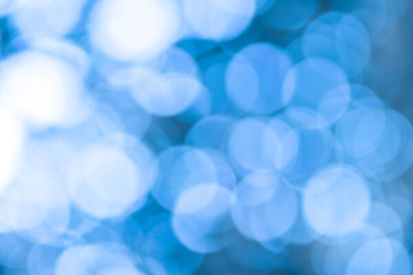 winter bokeh