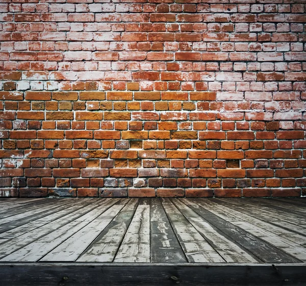 Old room with brick wall — Stock Photo, Image