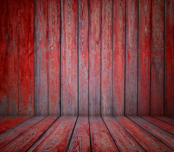 Pared de madera pintada — Foto de Stock