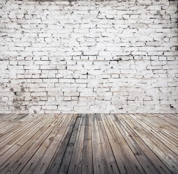 Old room with brick wall — Stock Photo, Image