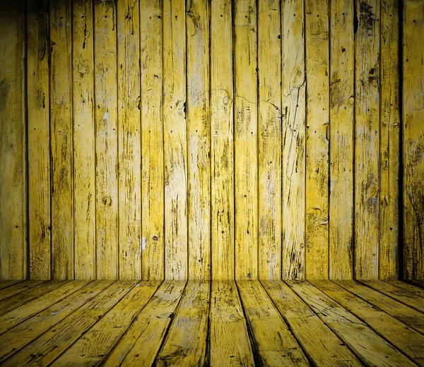 Quarto amarelo — Fotografia de Stock