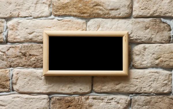 Fotoframe op de muur — Stockfoto