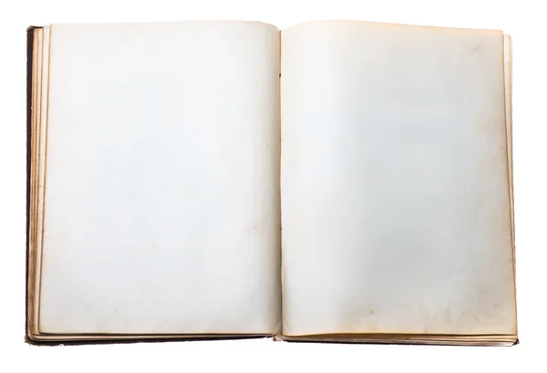 Öppna gamla bok — Stockfoto