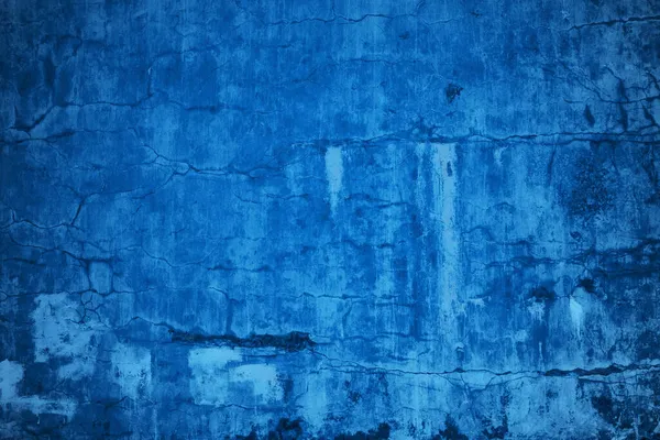 Fondo Hormigón Azul Vieja Pared Yeso Grunge — Foto de Stock