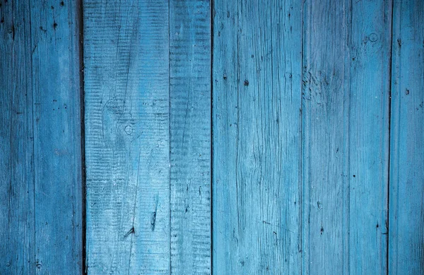 Старая Деревянная Стена Синий Фон — стоковое фото