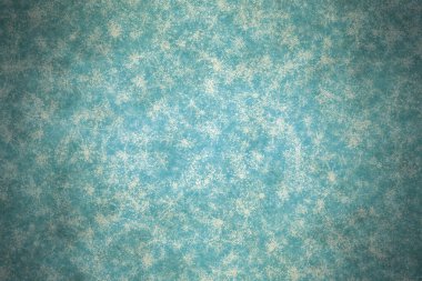 Eski kağıt dokusunda kar taneleri olan eski bir Noel arkaplanı