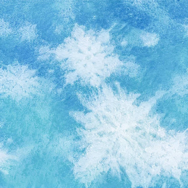 Abstrakcyjne Tło Zimowe Płatki Lodu Śniegu — Zdjęcie stockowe