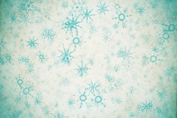 Χριστούγεννα Vintage Φόντο Νιφάδες Χιονιού Παλιά Υφή Χαρτιού — Φωτογραφία Αρχείου