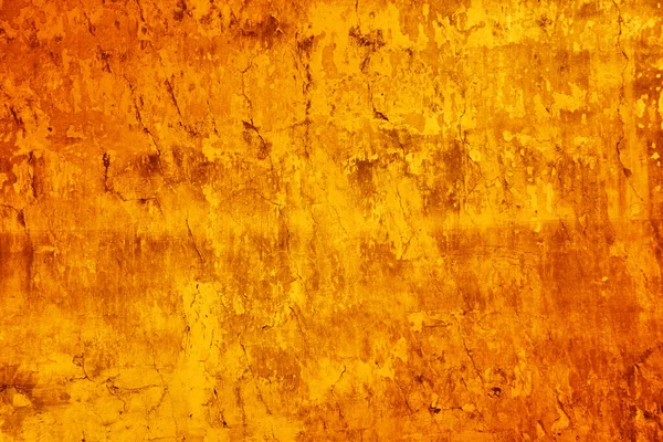 Fond Béton Orange Vieux Mur Plâtre Grunge — Photo