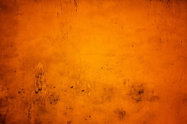 Fundo Concreto Laranja Parede Gesso Grunge Velho — Fotografia de Stock