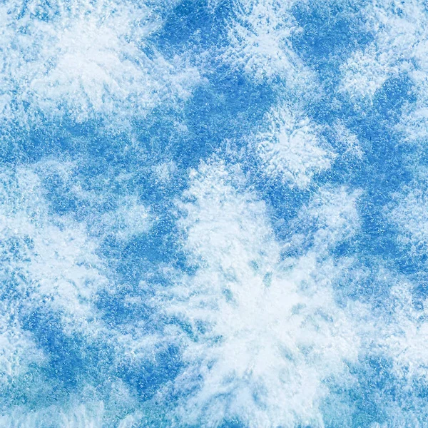 Fondo Abstracto Invierno Hielo Copos Nieve —  Fotos de Stock