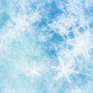 soyut kış arkaplanı, buz ve kar taneleri