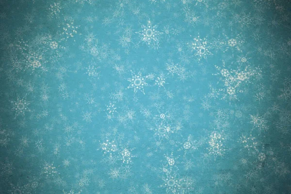 Christmas Vintage Background Snowflakes Old Paper Texture — Stock Photo, Image